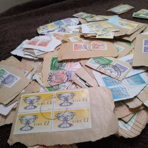 Collectable vintage collection of old postal stuff